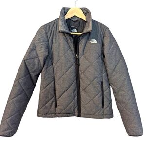 THE NORTH FACE Diamond Jester Quilted Jacket Small Gray